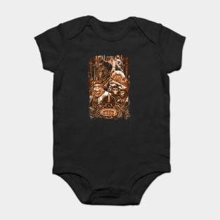 Apocalyptic Descent Unveiling Beneath The Planet Of The Apes Baby Bodysuit